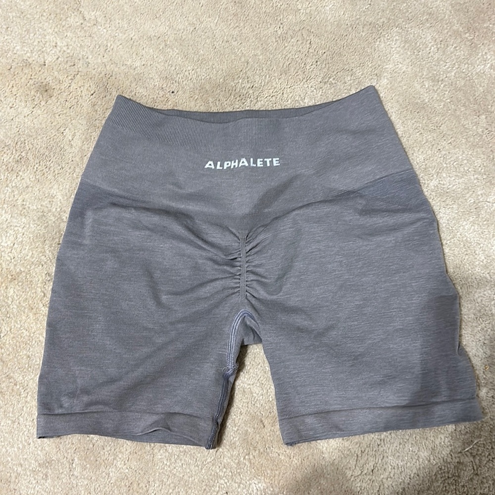 Alphalete Gray Athletic Shorts